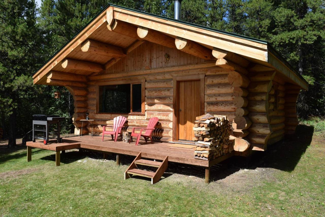 Rocky Mountain Escape Dome & Log Cabin Rentals - Rock Lake Rock Lake Lodge Provincial Park Esterno foto