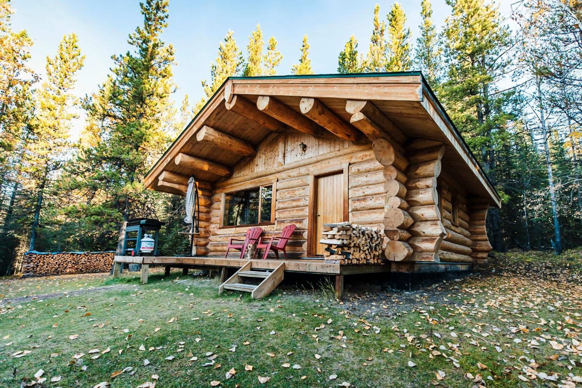 Rocky Mountain Escape Dome & Log Cabin Rentals - Rock Lake Rock Lake Lodge Provincial Park Esterno foto